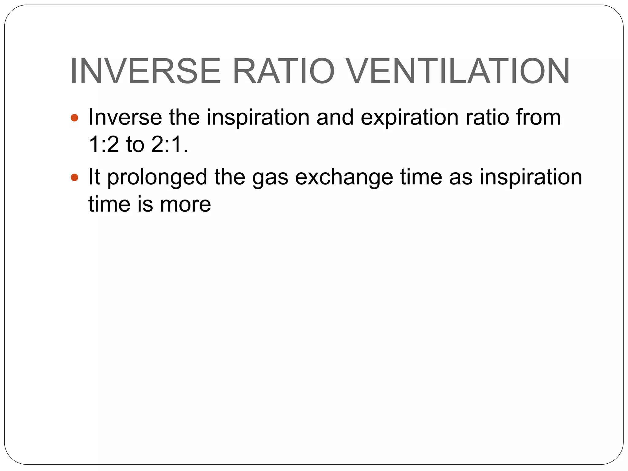 Mechanical ventilation | PPTX