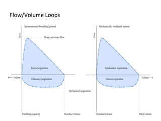 Flow/Volume Loops
 