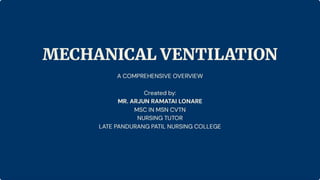 Mechanical Ventilation Overview and modes | PDF