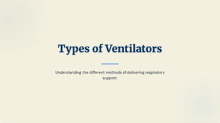 Mechanical Ventilation Overview and modes | PDF