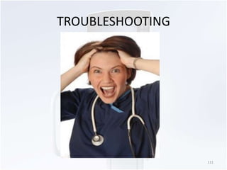 TROUBLESHOOTING 
111 
 