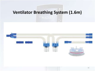 32 
Ventilator Breathing System (1.6m) 
 