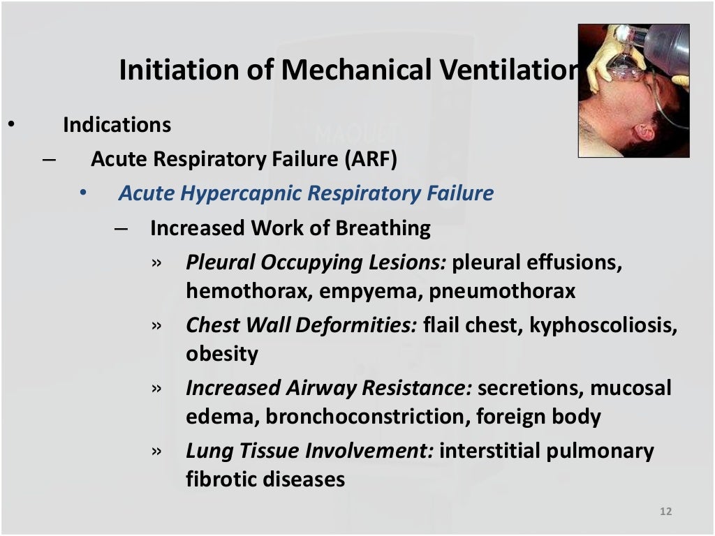 Mechanical ventilation ppt