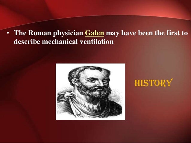 Mechanical ventilator