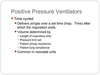 Mechanical ventlation | PPT