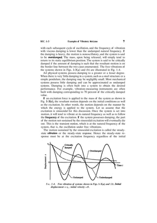 Engineering Mechanical Vibration Theory & Apps | PDF
