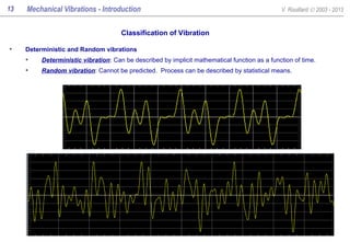 Mechanical Vibrations all slides | PPT