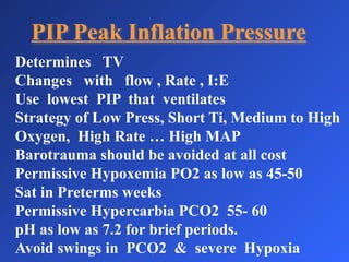 Pip Current Rates Mechanical Vs Non-Mechanical Ventilation in Neonates.ppt