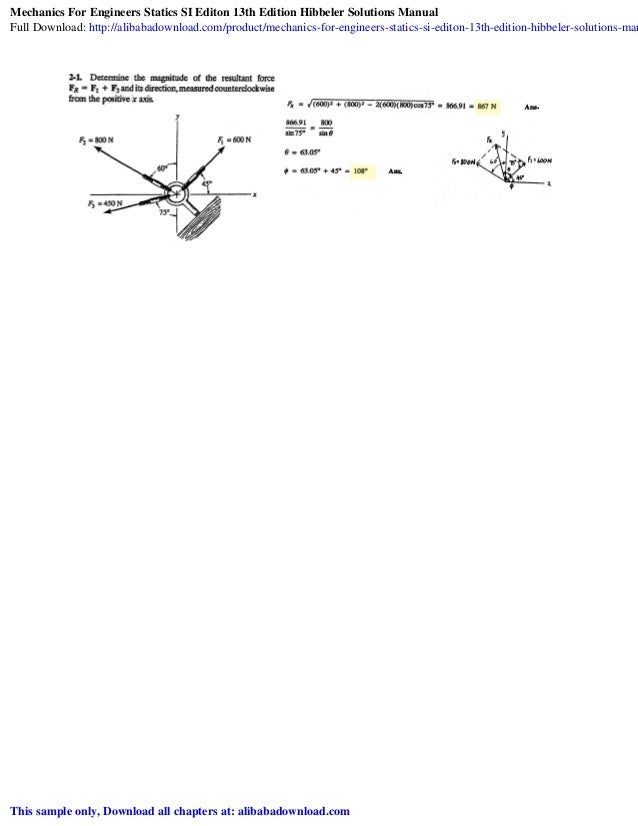 Statics