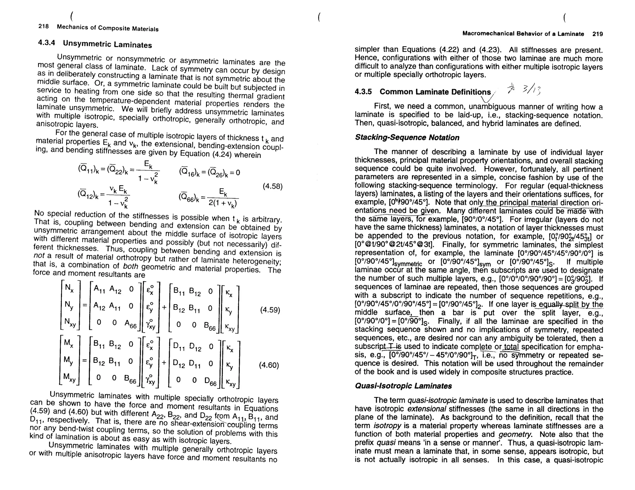 Mechanics Of Composite Materials