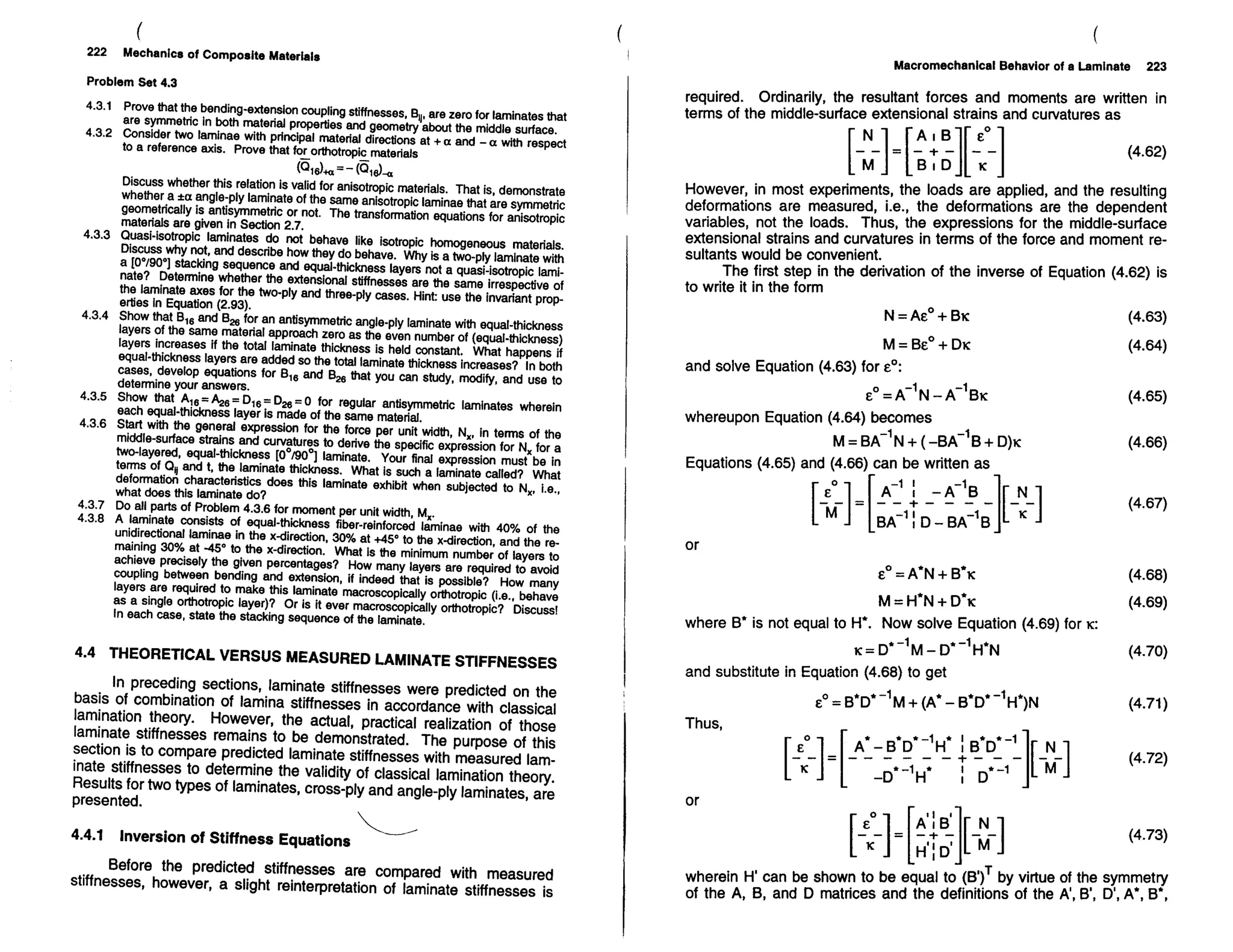Mechanics Of Composite Materials