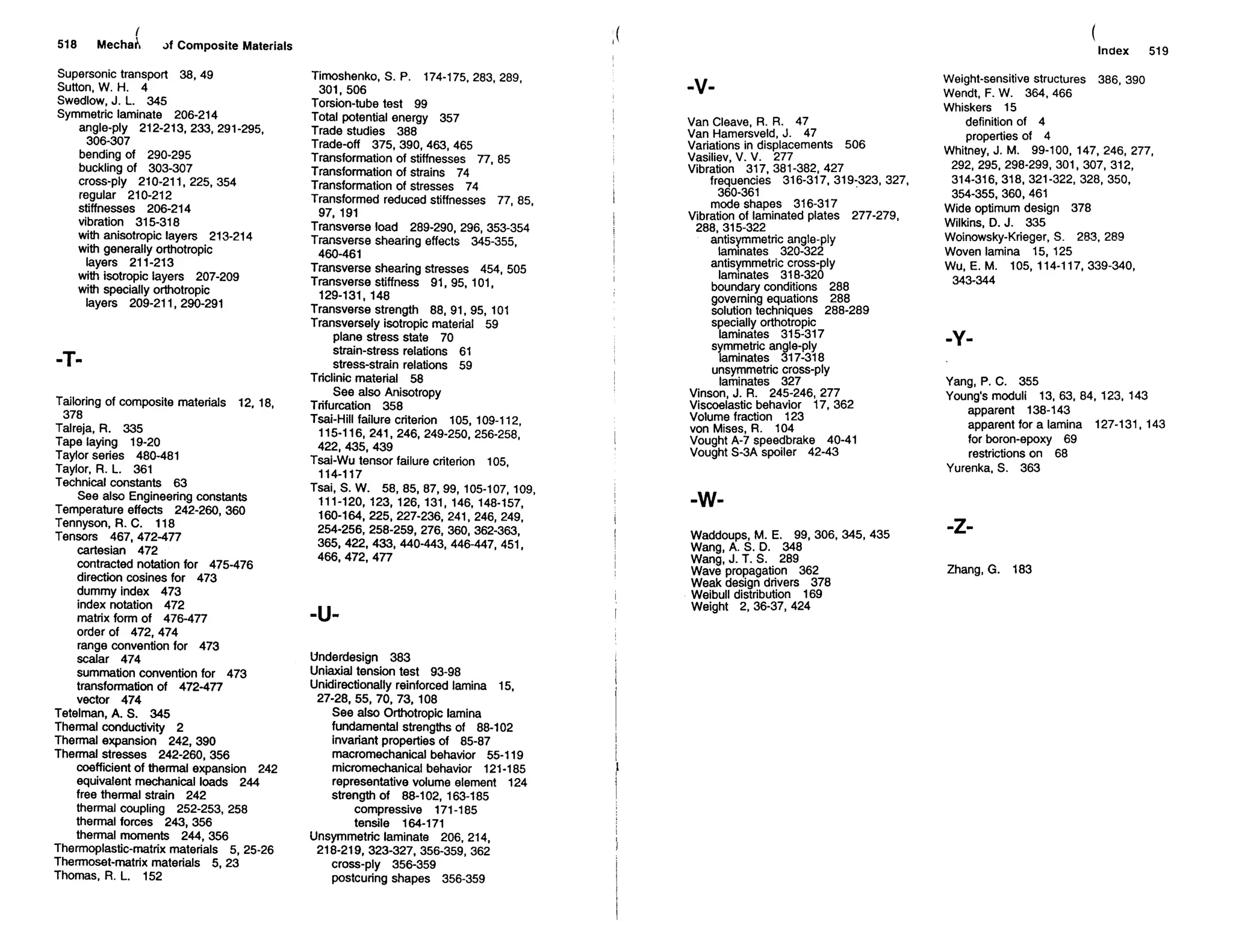 Mechanics Of Composite Materials