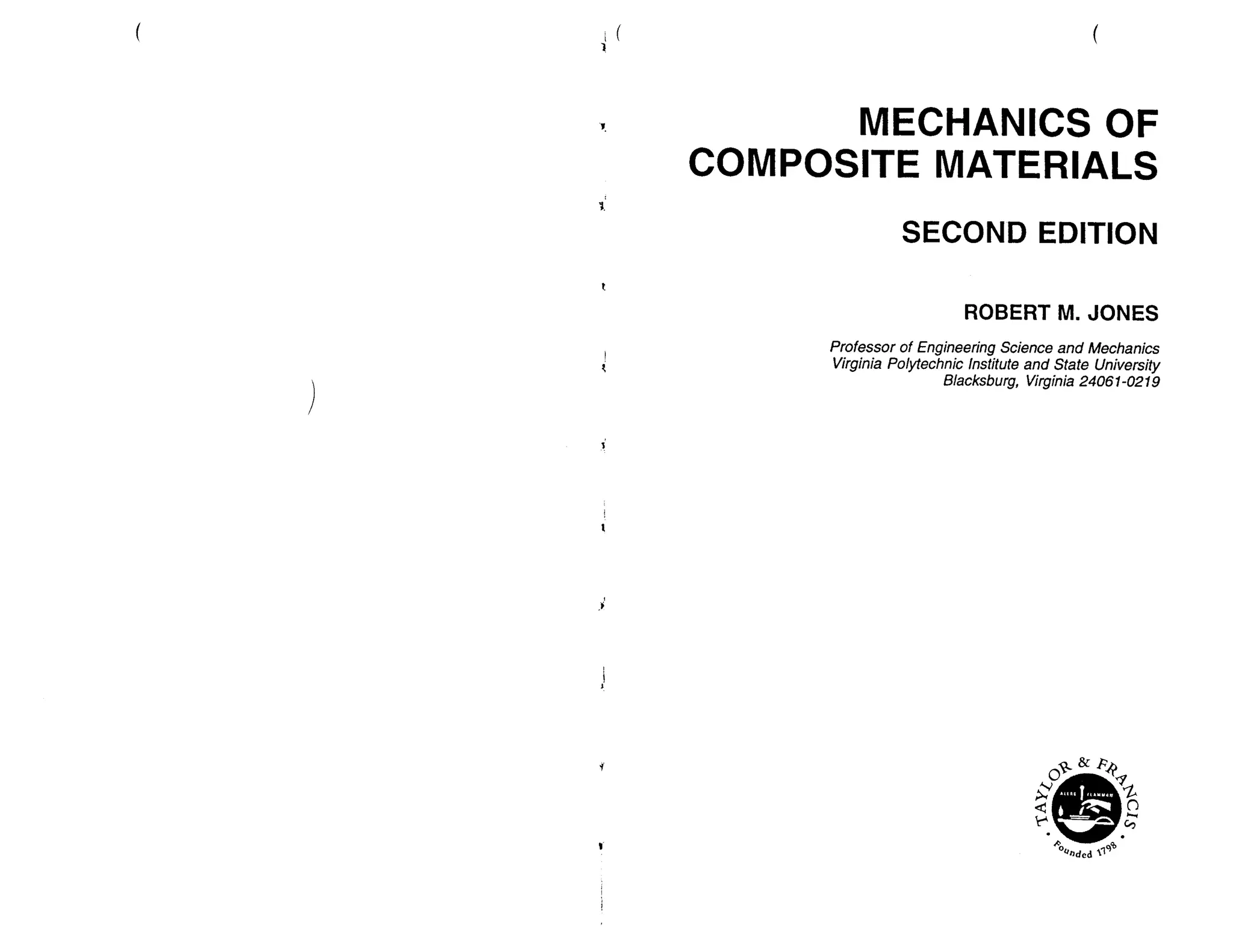 Mechanics Of Composite Materials