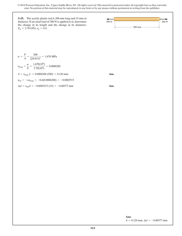 Mechanics Of Materials 9th Edition Hibbeler Solutions Manual Pdf