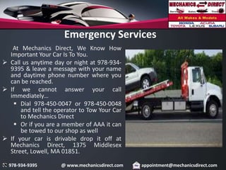 Mechanics direct services | PPTX