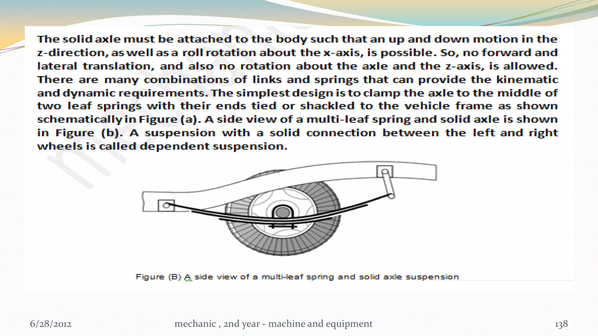 6/28/2012   mechanic , 2nd year - machine and equipment   138
 