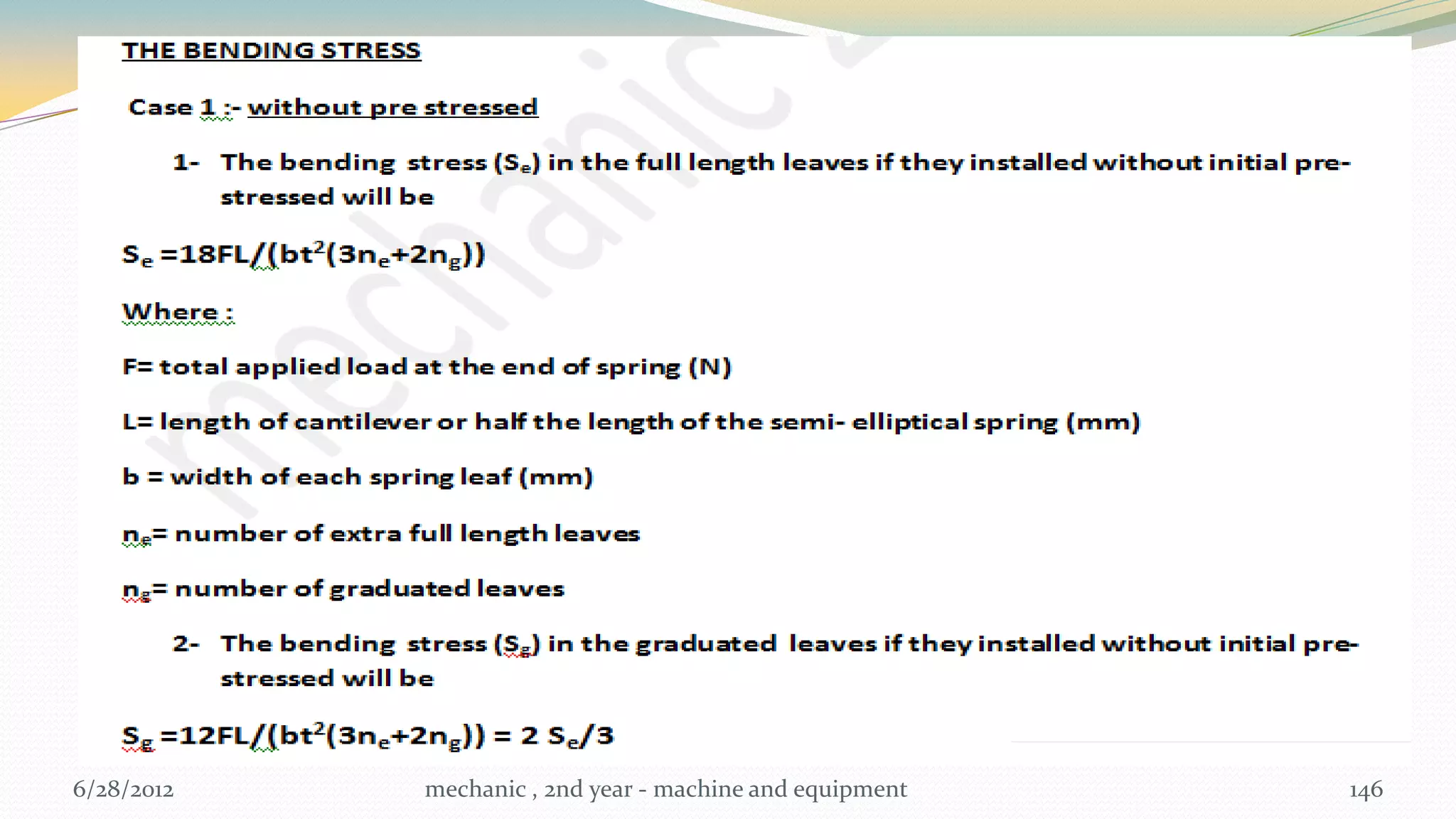 6/28/2012   mechanic , 2nd year - machine and equipment   146
 