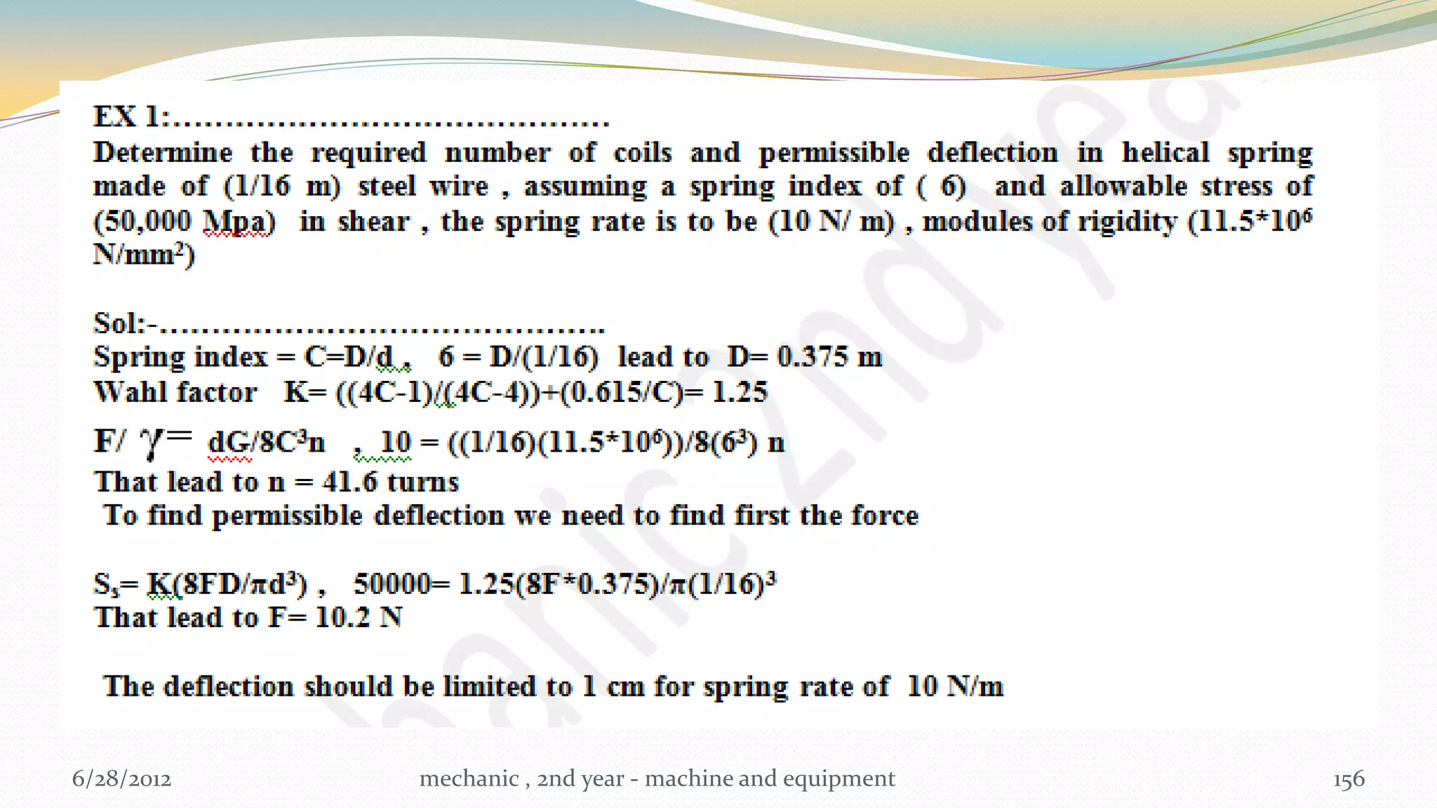 6/28/2012   mechanic , 2nd year - machine and equipment   156
 