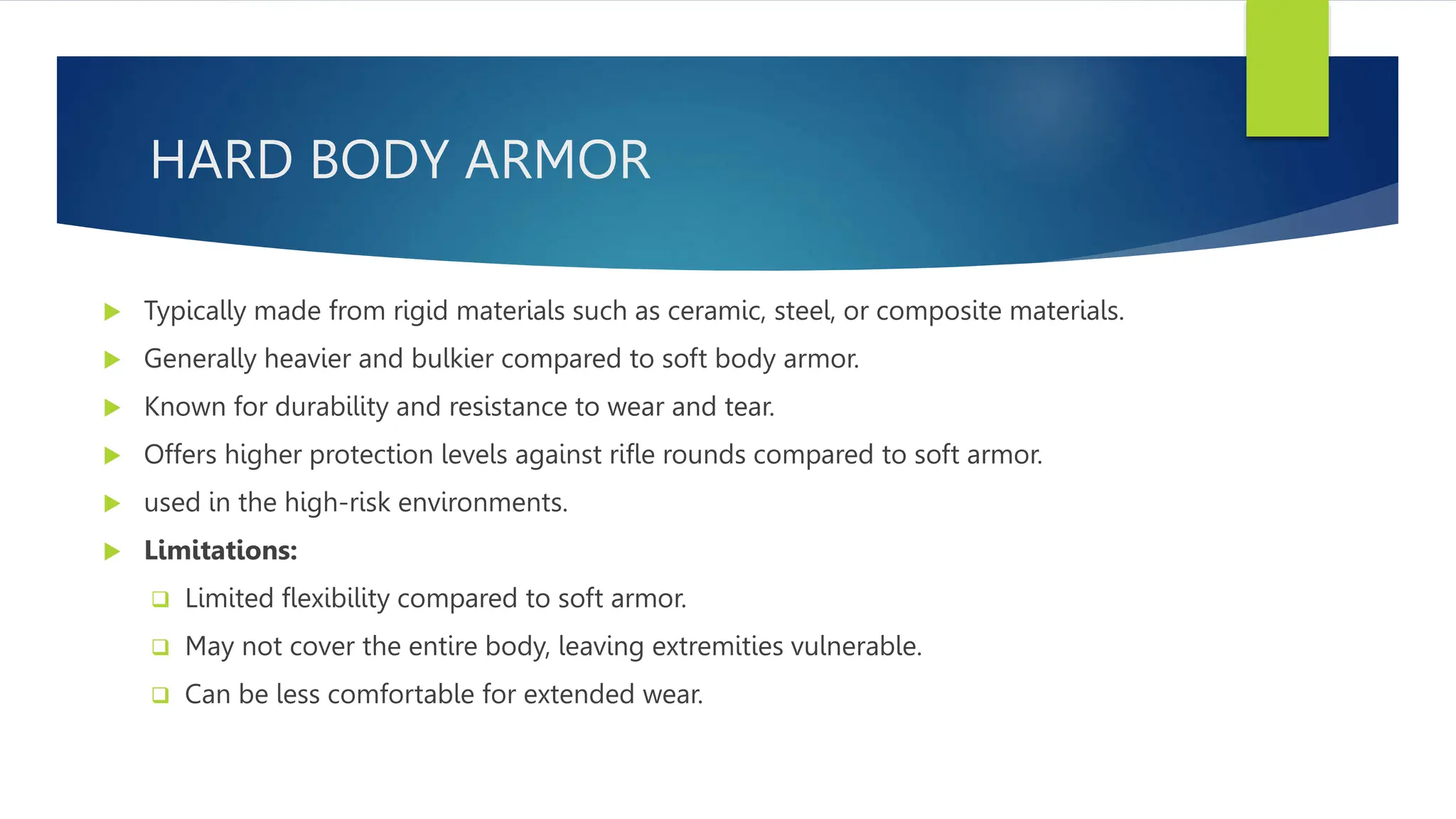 Mechanics of bullet proofing and Engineering fabric structure.pptx ...