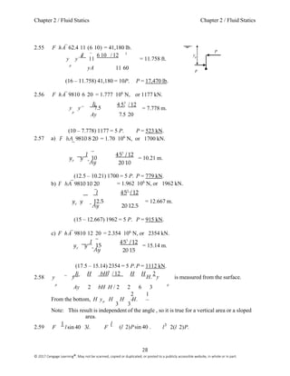 Mechanics of fluids 5th edition potter solutions manual | PDF