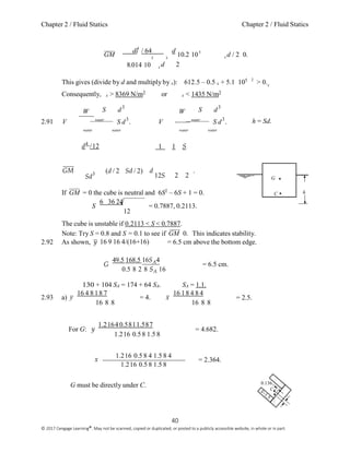 Mechanics of fluids 5th edition potter solutions manual | PDF