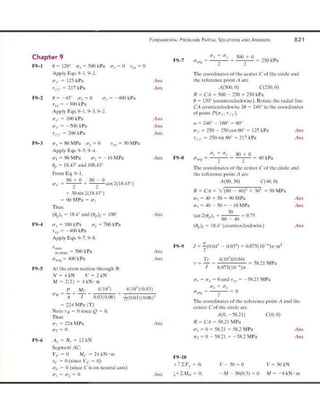 Mechanics of Materials 8th Edition R.C. Hibbeler