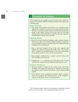 Mechanics of Materials ninth edition- Hibbeler | PDF