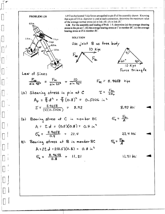 Mechanics Of Materials Solution Manual 3 Rd Ed By Beer Johnston Mechanics Of Materials Solution Manual 3 Rd Ed By Beer Johnston