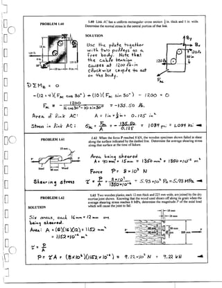Mechanics Of Materials Solution Manual 3 Rd Ed By Beer Johnston Mechanics Of Materials Solution Manual 3 Rd Ed By Beer Johnston