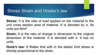 Mechanics of solids | PPTX