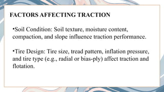 mechanics of tillage and traction woody ring | PPTX