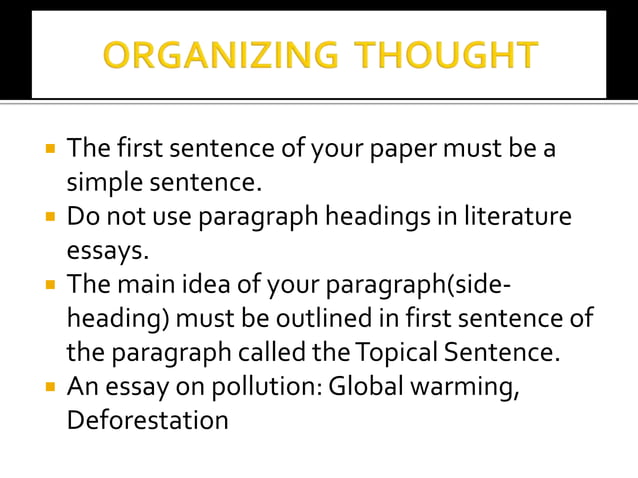 Mechanics of writing | PPT