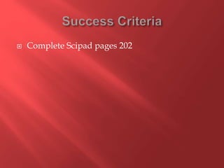  Complete Scipad pages 202
 