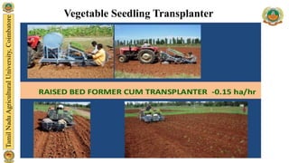 Vegetable Seedling Transplanter
 