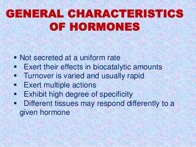 mechanism of hormone action pdf