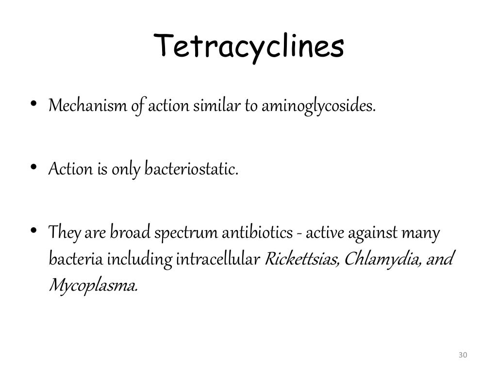 Mechanism of action of antimicrobial agents