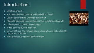 Mechanism of cancer development pdf | PDF