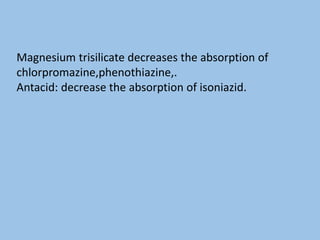 Mechanism of drug action (pharmacokinetic and pharmacodynamic ) | PPTX