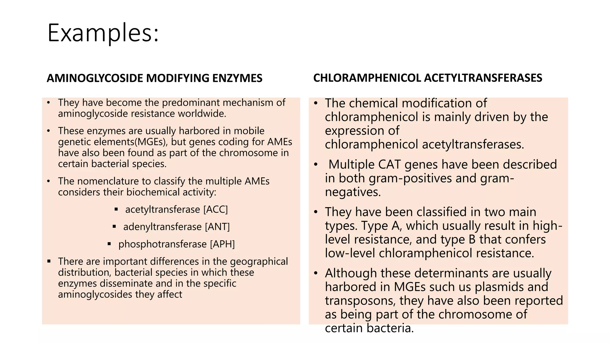 Mechanism of drug resistance | PPTX