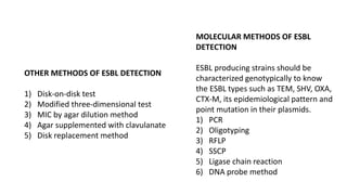 Mechanism of drug resistance | PPTX