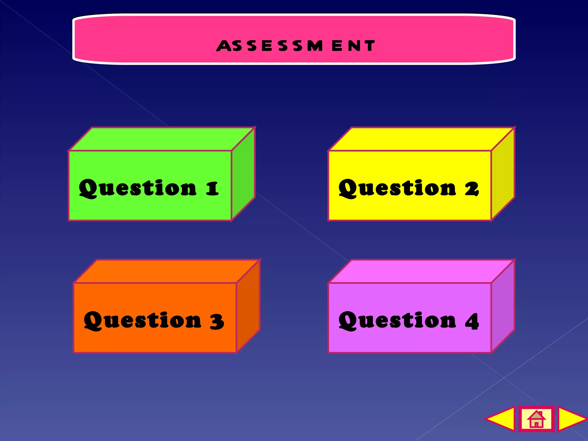 as s e s s m e nt



Question 1            Question 2




Question 3            Question 4
 