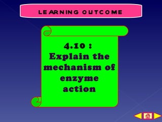 Mechanism of enzyme action | PPT