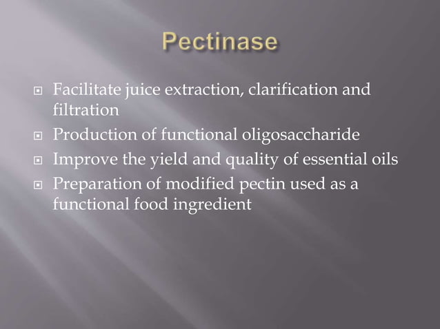 Mechanism of enzyme and function in food processing | PPTX | Chemistry ...