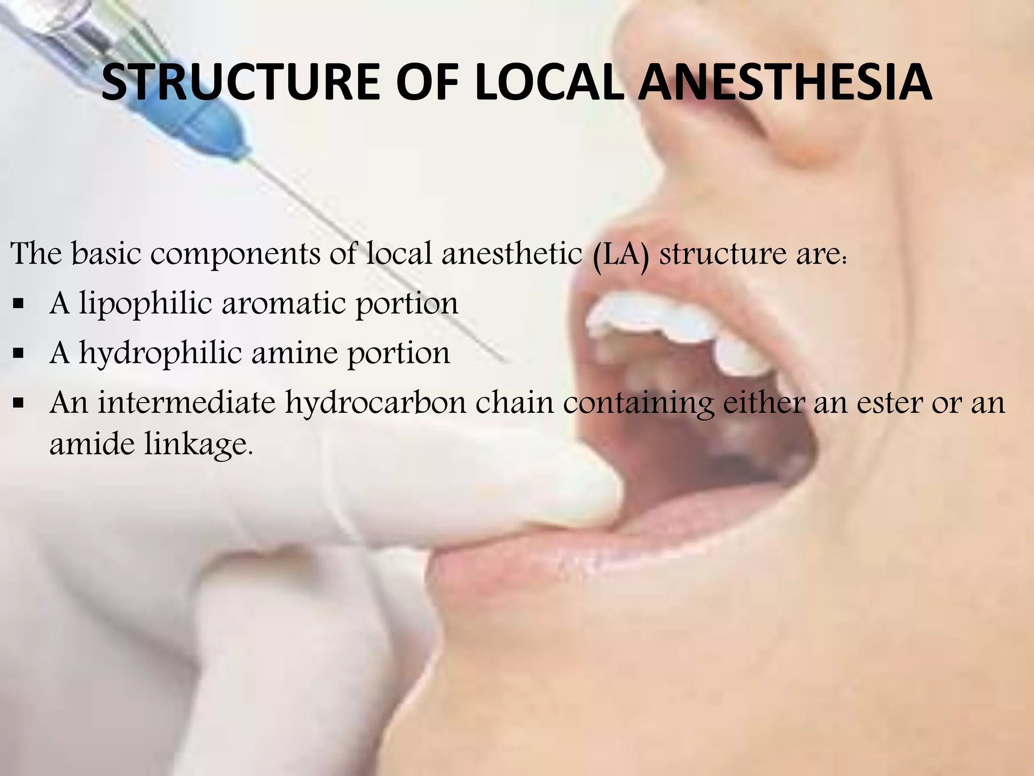 Mechanism of local anesthesia | PPTX