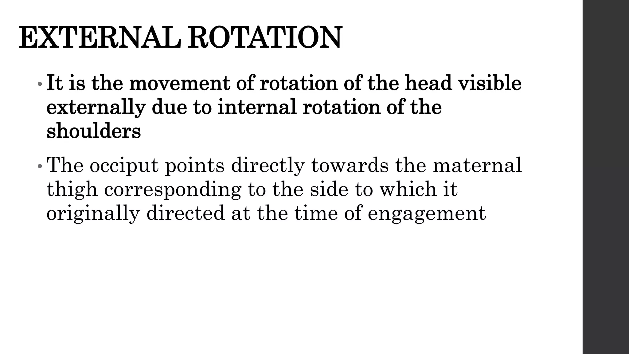 Mechanism of labor | PPTX