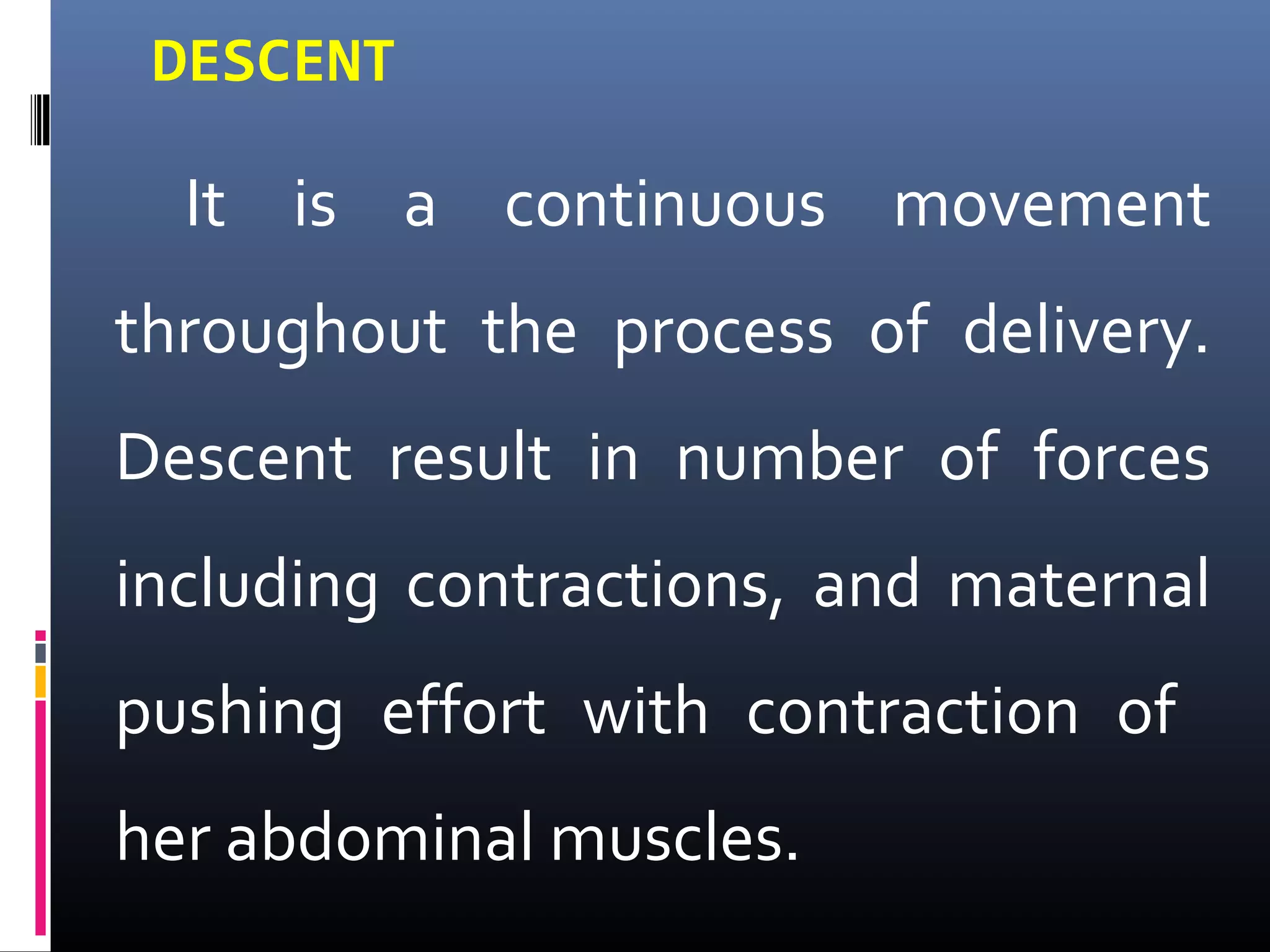 Mechanism of labour ppt