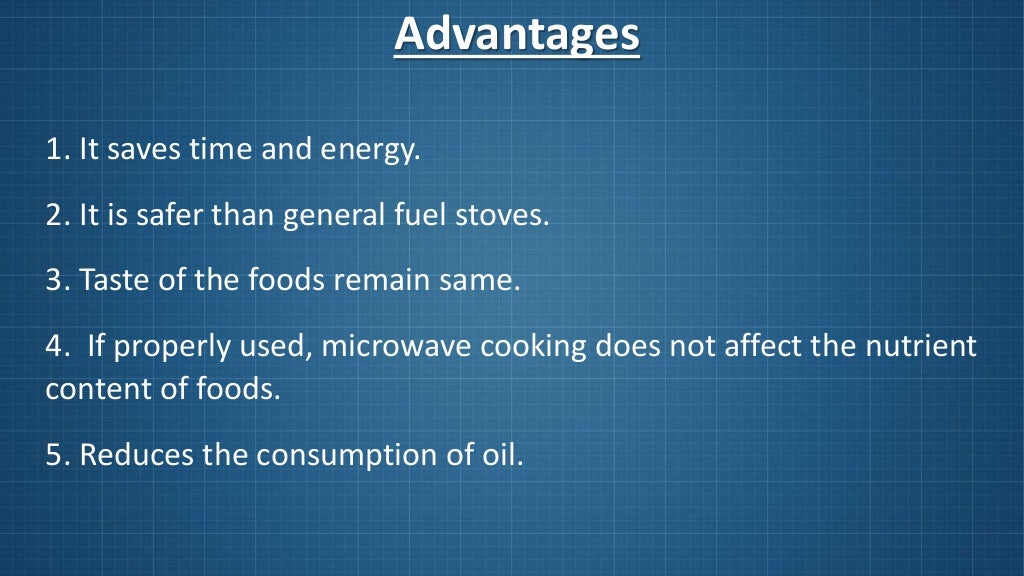 Mechanism of a Microwave Oven.