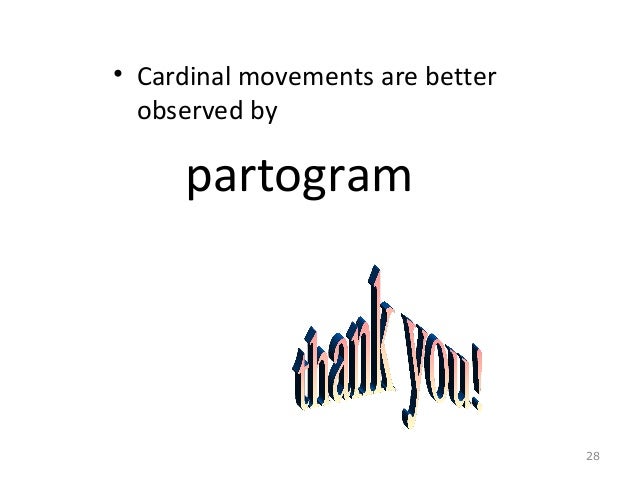 cardinal movements of labor