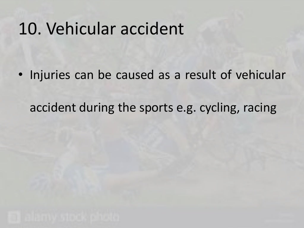 Mechanism of sports injury