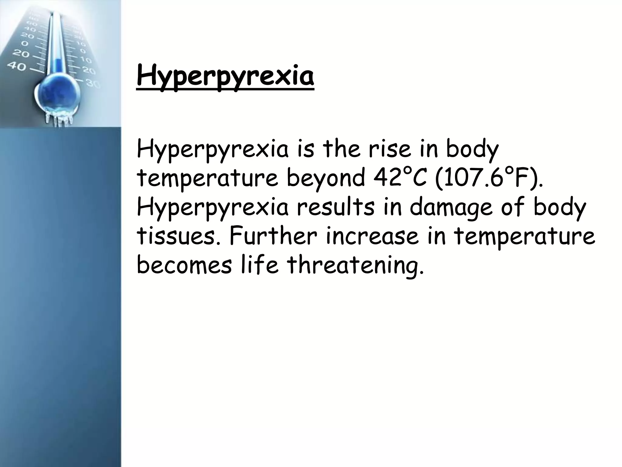 Mechanism of temperature regulation | PPTX
